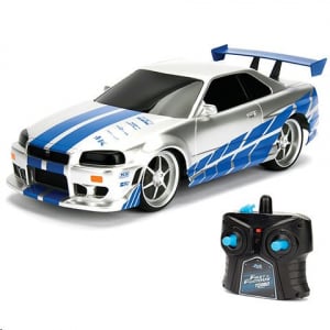 Jada Toys RC Halálos iramban Nissan Skyline GT-R távirányítós autó 1/16  (253206007)